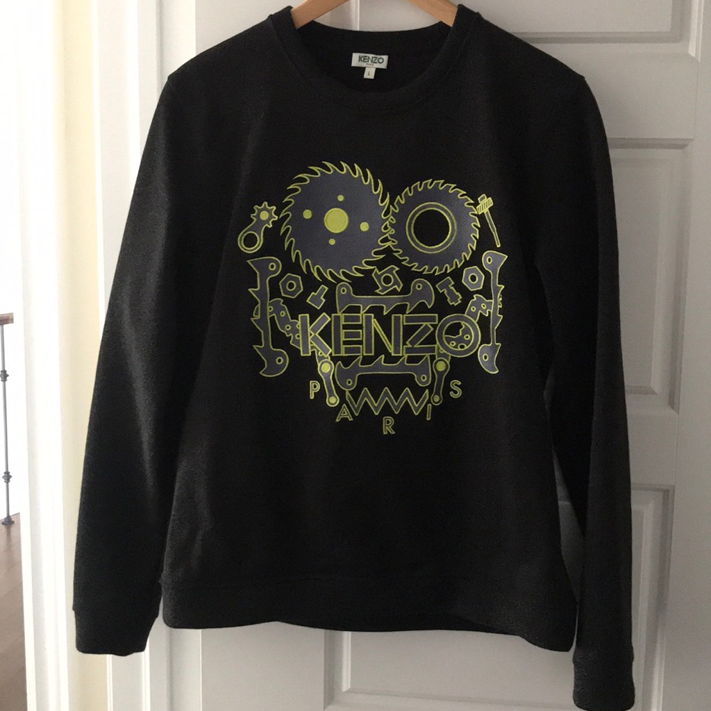 Kenzo Rare Mechanical Motif Sweatshirt